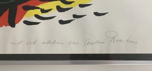 Anton Rooskens - kleurenzeefdruk - 'Lente' - 1973 kopen? Bied vanaf 199!