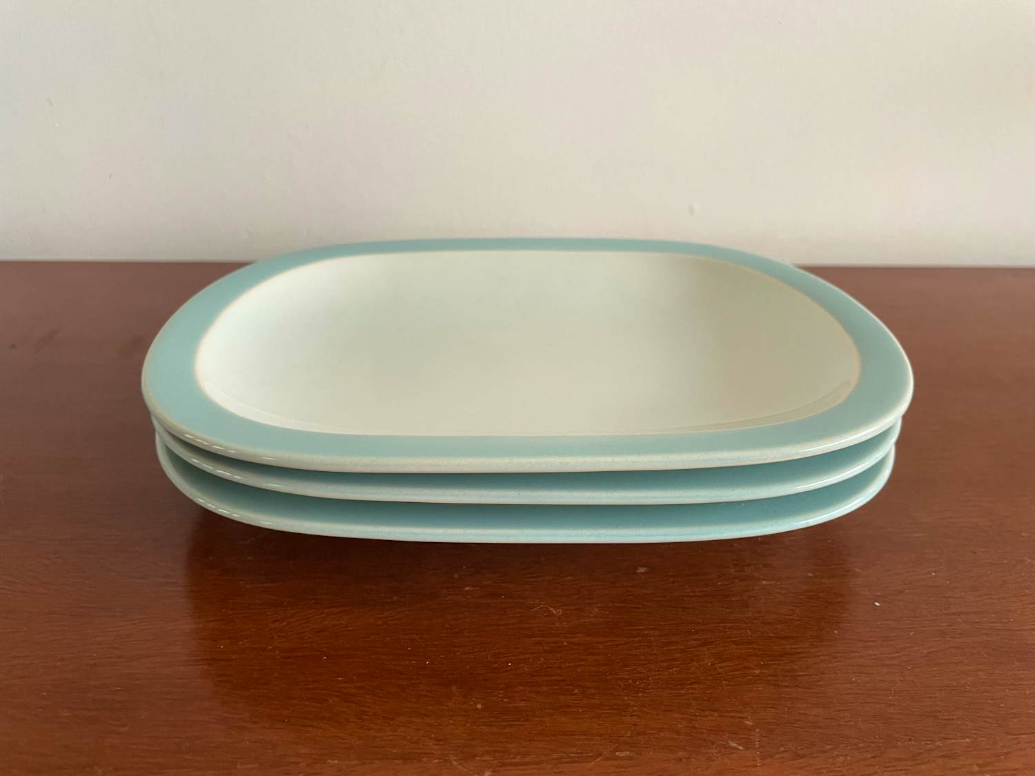 N.V. Keramische Industrie Fris - 3 serveerbordjes servies Princess ontwerp W.H. De Vries kopen? Bied vanaf 27!