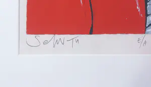 Selwyn Senatori - Zeefdruk, Insalata - Ingelijst kopen? Bied vanaf 130!