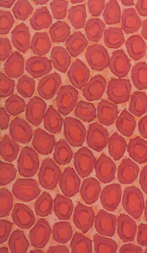 Riet Meyer - Acryl op paneel, Mediteranean forms kaufen? Bieten Sie von 1!