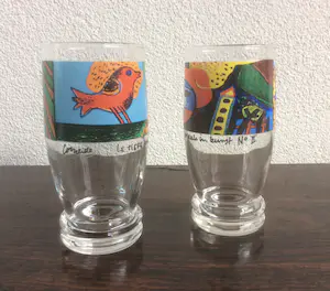 Corneille - Twee glazen en twee bekers kopen? Bied vanaf 15!