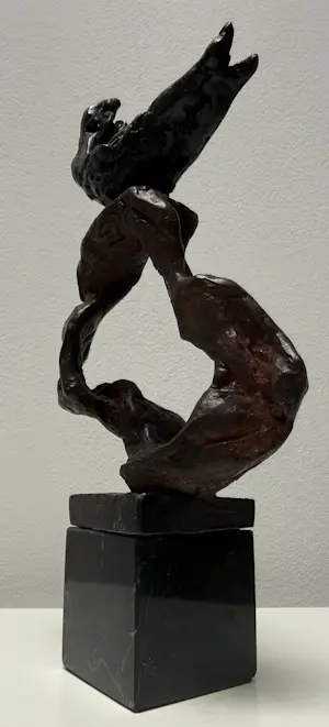 Pepe Gregoire - bronzen sculptuur | 'Liggend figuur' kopen? Bied vanaf 600!