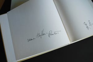 Maria Hofker - Rueter - Keizerskroon - aquarel 1971 - plus 2 boeken, 1x gesigneerd kopen? Bied vanaf 85!