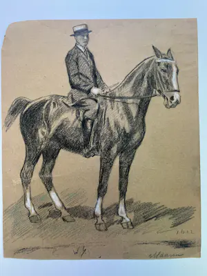 Willy Sluiter - Man op een paard kopen? Bied vanaf 80!