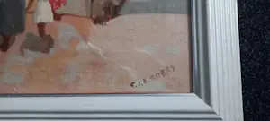 Frans Boers - Dorpstafereel kopen? Bied vanaf 70!