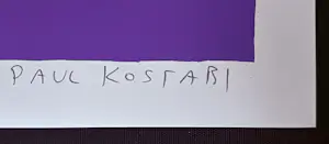 Paul Indrek Kostabi - “Sprkl dance”. Handgesigneerd. Nr. 84/100. kopen? Bied vanaf 50!