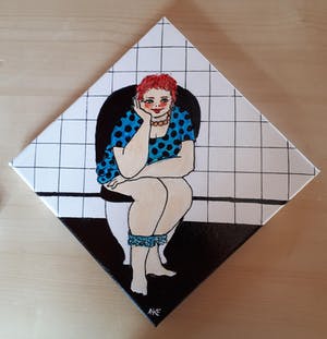 Anke Peddemors - Sjaan op de wc kopen? Bied vanaf 19!