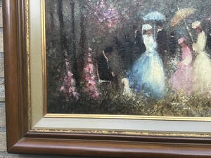 Niet of onleesbaar gesigneerd - Feestje aan de waterkant. kopen? Bied vanaf 1!