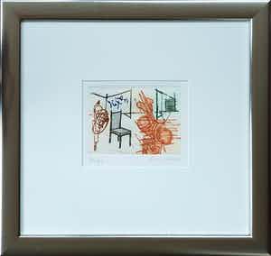 Constant - Ets: 'De Stoel' - Nieuwe lijst verkocht voor € 395!