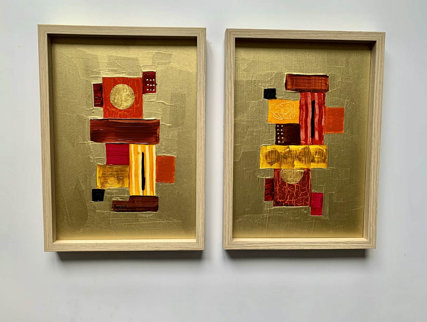 Ronald Boonacker - Italiaans Landschap /DUO (Certificaat van echtheid) kopen? Bied vanaf 155!