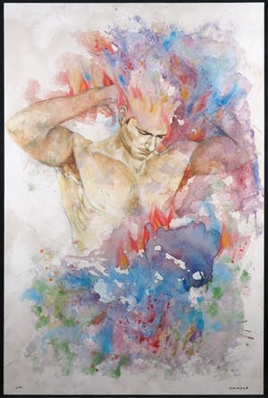 Rineke de Jong - Giclée op doek, Hephaistos (Groot) kopen? Bied vanaf 1!
