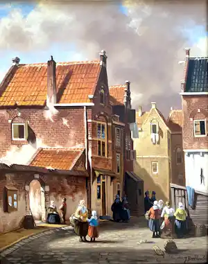 Jan Beekhout - Stadszicht vendu pour 199€ !