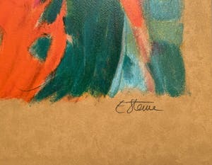 Claudia Steine - Lady in Red I kopen? Bied vanaf 20!