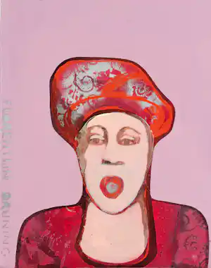 Buy Florentijn Bruning - Pink Vrouw? Bid from 75!