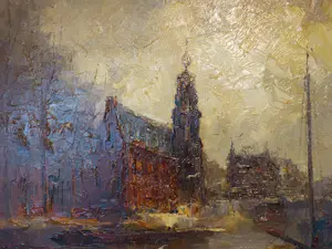 Jan Bevort - Bloemenmarkt Amsterdam kopen? Bied vanaf 225!