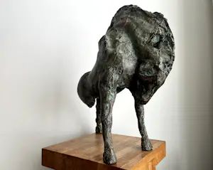 Jan Desmarets - Bronzen paard (zwaar object) kopen? Bied vanaf 3500!