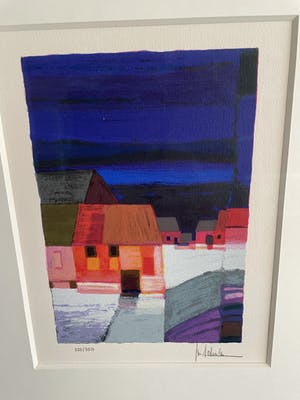 Ton Schulten - op maat ingelijste zeefdruk kopen? Bied vanaf 285!