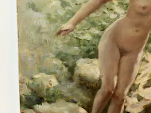 Lucien Henry GrandGerard - Vrouw bij water kopen? Bied vanaf 500!