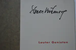 Simon Vinkenoog - 'Louter genieten' De TOP editie. Oplage 55 exemplaren. Compleet !! kopen? Bied vanaf 125!