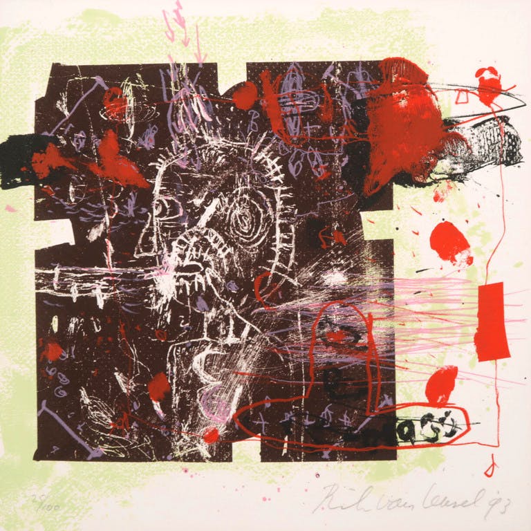 Rik van Iersel - Litho, Z.T.  kopen? Bied vanaf 40!