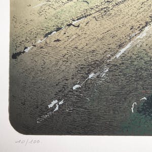 Martin R. Baeyens - West Part of Trees - Gesigneerde zeefdruk - 10/100 - 1981 kopen? Bied vanaf 75!