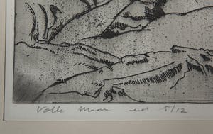 Paul Martin Koning - Volle maan - 5/12 - 1976 - ets en aquatint op papier kopen? Bied vanaf 20!
