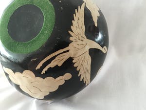 Santodio Paz Juarez - Peruviaanse Chulucanas aardewerk kopen? Bied vanaf 15!