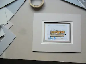 Christo - Project for Central Park NYC " The Gates "- handgesigneerd met waskrijt (zelden) kopen? Bied vanaf 119!