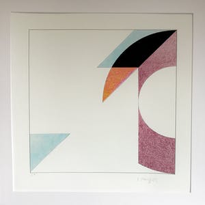 Gottfried Honegger - Carré Transparent Epreuve d’Artist,Giclee kopen? Bied vanaf 115!