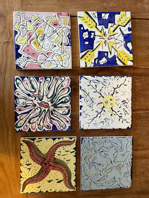 Salvador Dali - Salvador Dali Keramiken Tiles Ceramics kaufen? Bieten Sie von 390!
