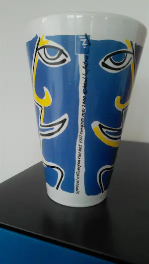 Henk Hofstra - Vaas voor VNI congres mei 2000 kopen? Bied vanaf 19!