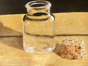 Niet of onleesbaar gesigneerd - Glazen Pot (Opbrengst naar stichting) kopen? Bied vanaf 1!