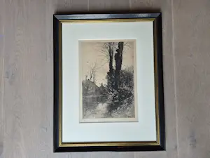 Philip Zilcken - Ets nr. 72 - E/A, gesigneerd r.o. kopen? Bied vanaf 69!