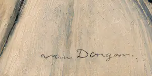 AcheterKees van Dongen - signed lithographic poster marcelle leoni? Enchérissez de 1800!