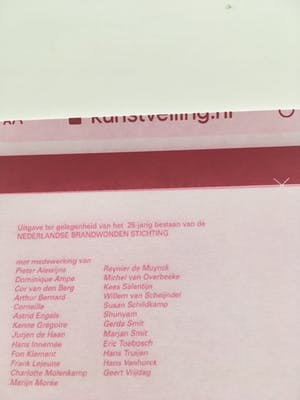 Hans Vanhorck - Kleurenlitho z.t. kopen? Bied vanaf 50!