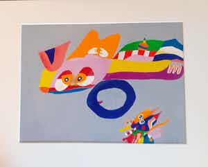 Peter Nieuwendijk - Cobrafiguratie (incl. passepartout) verkocht voor € 115!