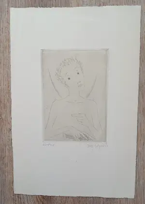 Dietz Edzard - Ets: figuur - 1920 kopen? Bied vanaf 49!