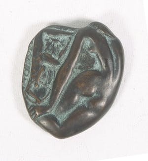 Fred Carasso - Bronzen penning, Naakt kopen? Bied vanaf 100!