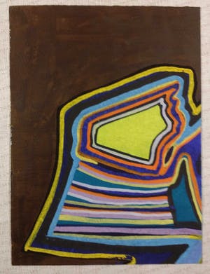 Hans ter Braake - Kleurrijk abstract. kopen? Bied vanaf 1!