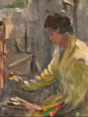 Jaap de Ruig - schilderles 1954 kopen? Bied vanaf 150!