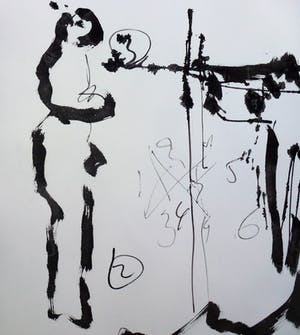 Anton Heyboer - De confrontatie mens en dier . kopen? Bied vanaf 225!