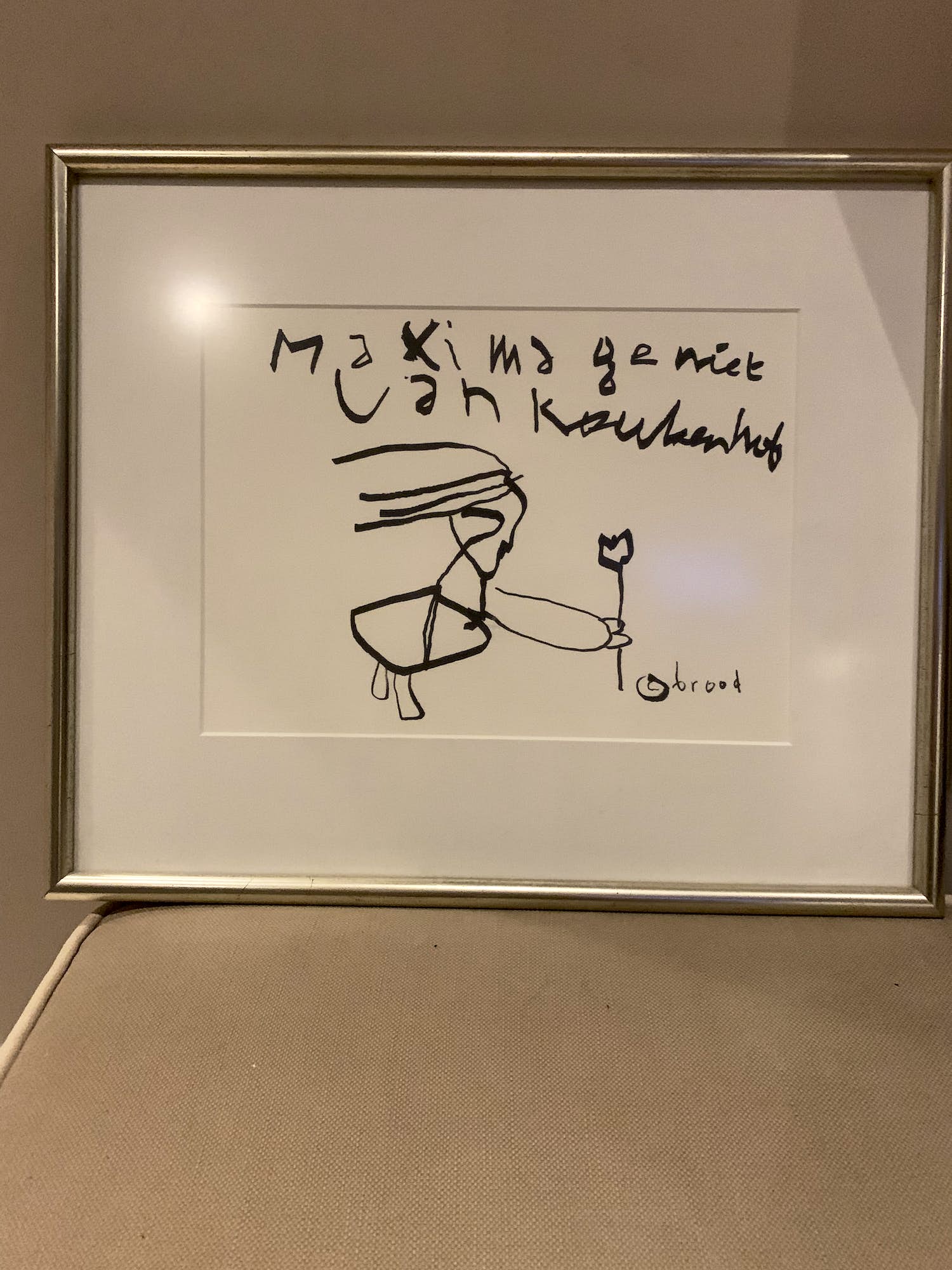 Herman Brood - Máxima in Keukenhof kopen? Bied vanaf 850!