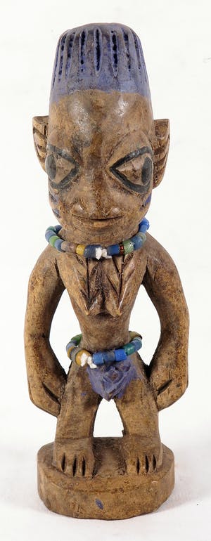 Ibedji - Beeldenpaar van een man en een vrouw kopen? Bied vanaf 1!