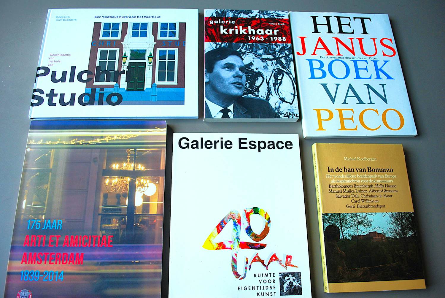 AcheterVarious Artists Books - Galeries Krikhaar & Espace-Pulchri-Arti-Peco-Bomarzo: 6x? Enchérissez de 60!