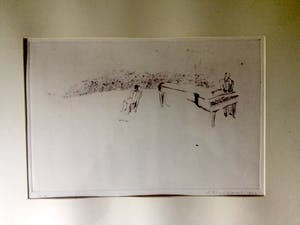 Liesbeth Kraaijpoel - Piano concert - Ets, Ingelijst kopen? Bied vanaf 25!