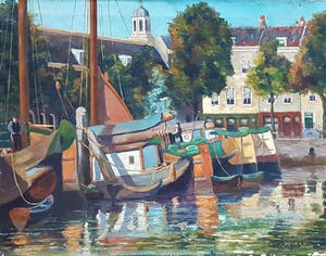 Niet of onleesbaar gesigneerd - Zalm haver kopen? Bied vanaf 1!