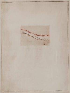 Jan Montyn - Het afgebrokene - 3/10 - 1978 - kleurenets op papier kopen? Bied vanaf 20!