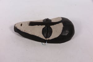 Lega - Houten paspoortmasker met kauri vormige ogen kopen? Bied vanaf 1!