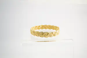 141-  Zware, fraai bewerkte 20kt goud armband - Arabisch / Slinger motief kopen? Bied vanaf 920!