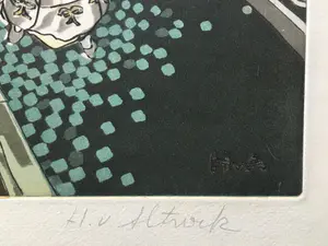 Hartmut von Altrock - Zu Haus - Probedruck (zwischen 1965 und 1969) kopen? Bied vanaf 115!